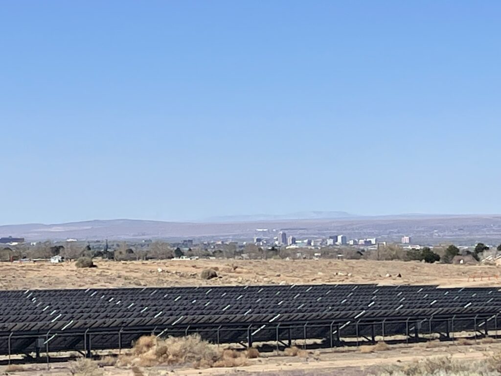 My Backyard Ultra Course View of Albuquerque