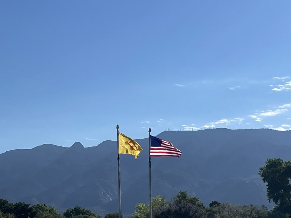 Flags in the Breeze