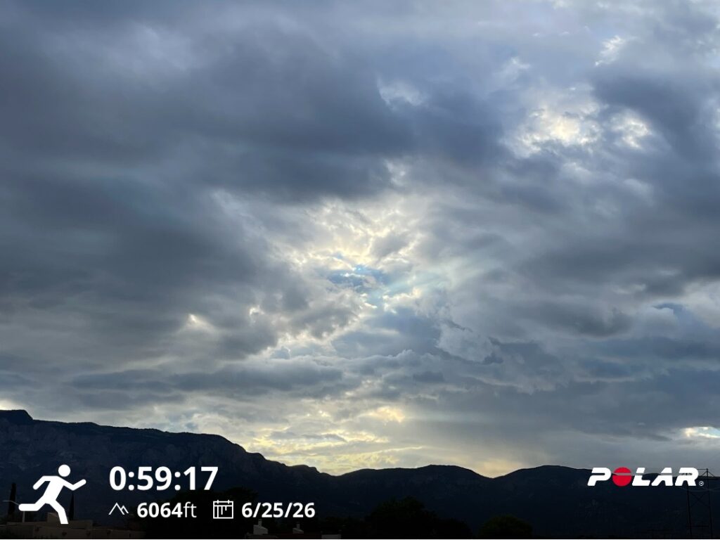 Sunrise Over the Sandias