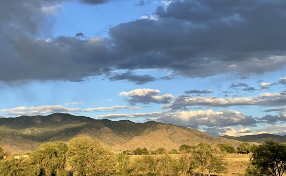 Sandia Mountains Before Sunset