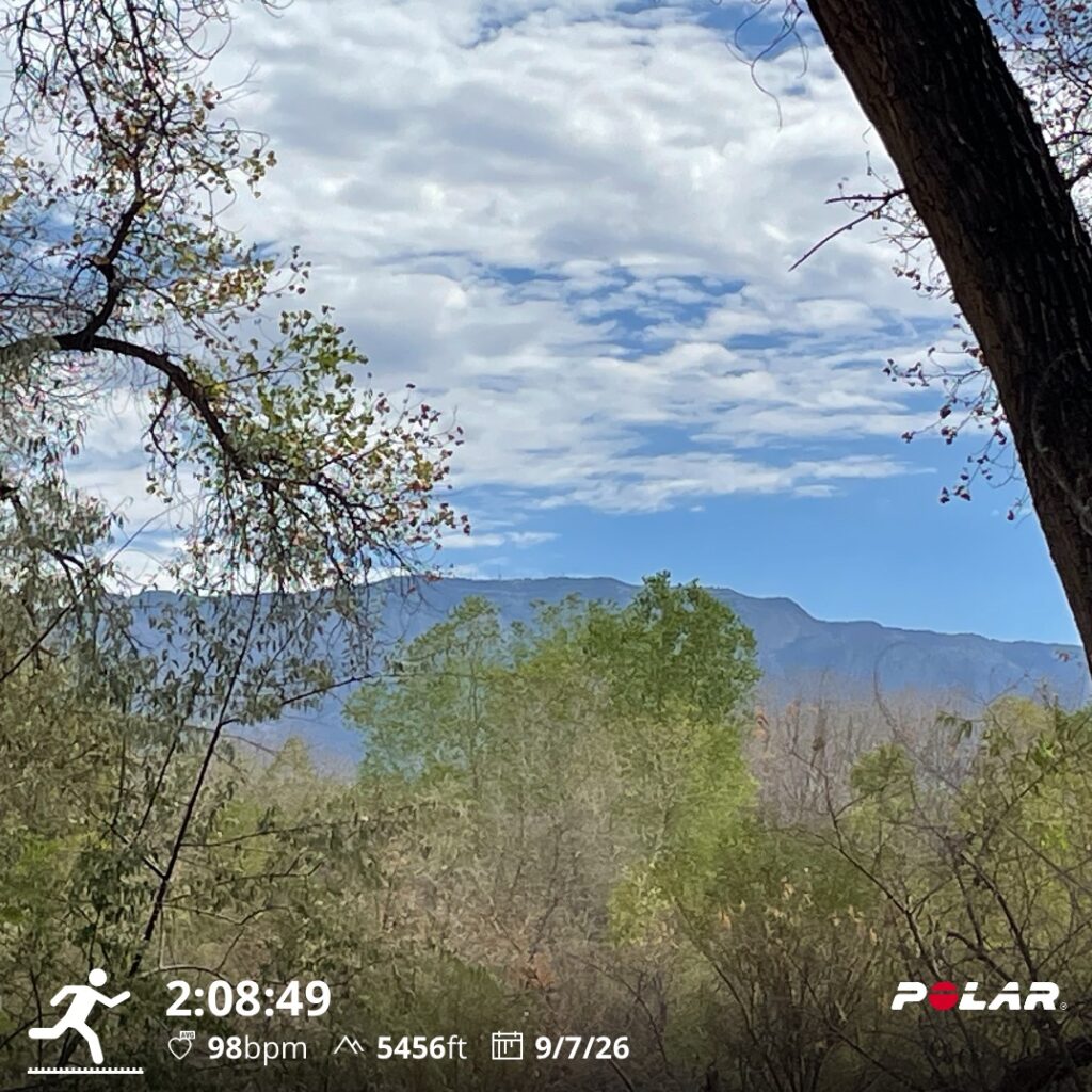 Training Log for the Week of September 7th 2026