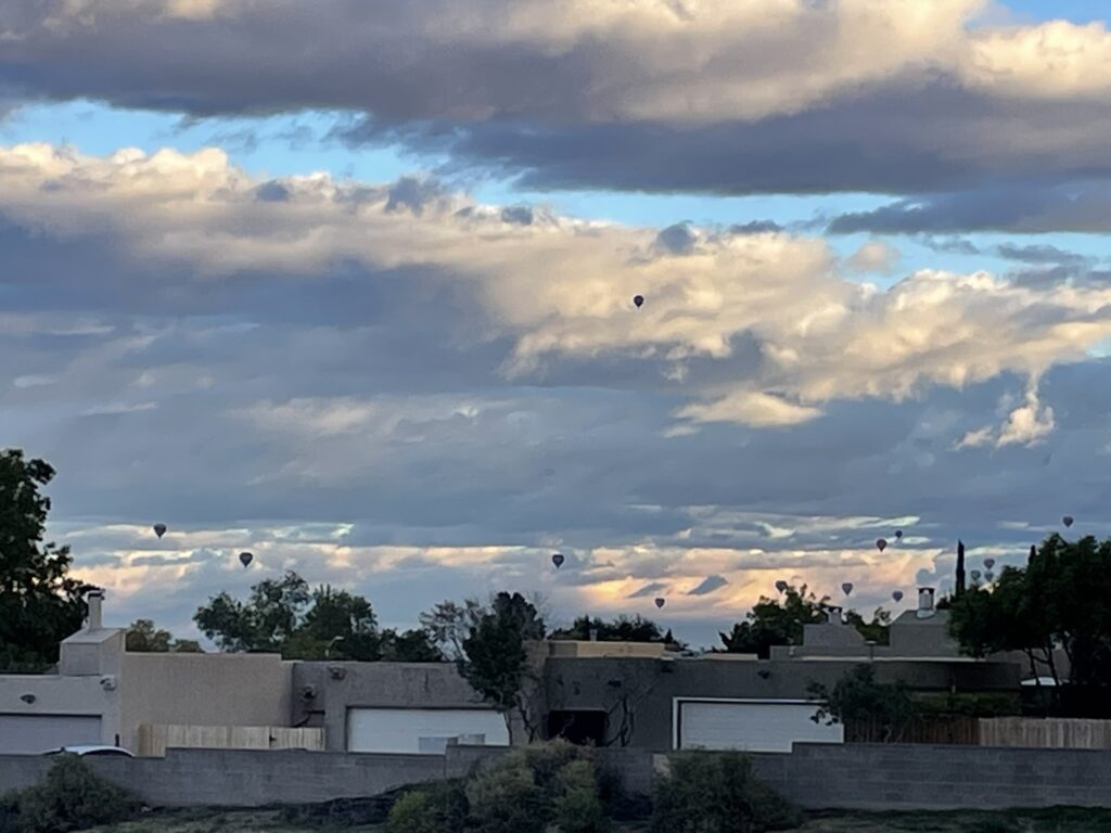 Farewell to Balloon Fiesta flight